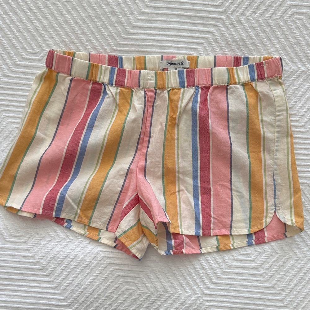Madewell Multicolor Striped shorts